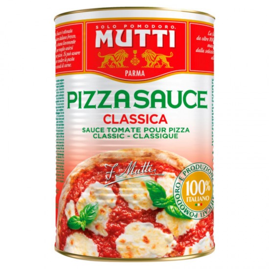 Mutti - Pizza Sauce Classica, Ιταλική Σάλτσα τομάτας για Pizza, 4100g