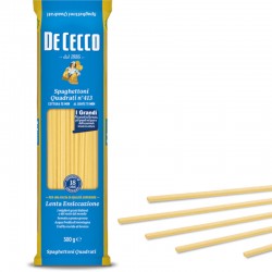 De Cecco - Spaghettoni Quadrati no.413, 4 x 500g