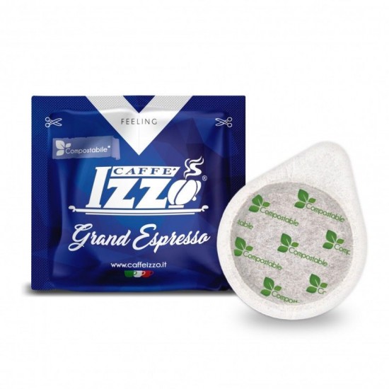 Izzo - Grand espresso, e.s.e pod, 150x χάρτινες ταμπλέτες καφέ