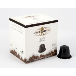 Miscela d'oro - Black armonia, 10x nespresso συμβατές κάψουλες