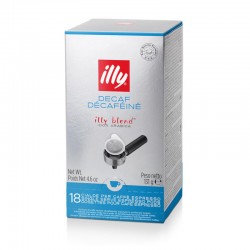 Illy - Decaffeinato 100% Arabica, e.s.e pods, 18x χάρτινες ταμπλέτες καφέ