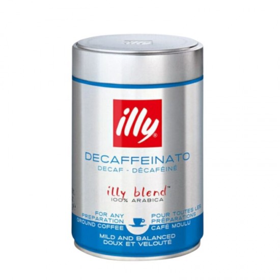 Illy - Decaffeinato 100% Arabica, 250g αλεσμένος